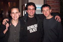 Kevin Mitnick alongside Adrian Lamo and Kevin Poulsen